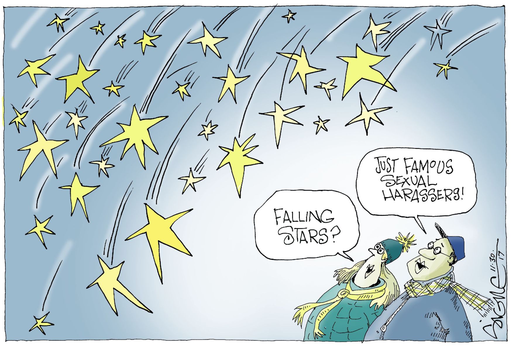 Signe Wilkinson editorial cartoon